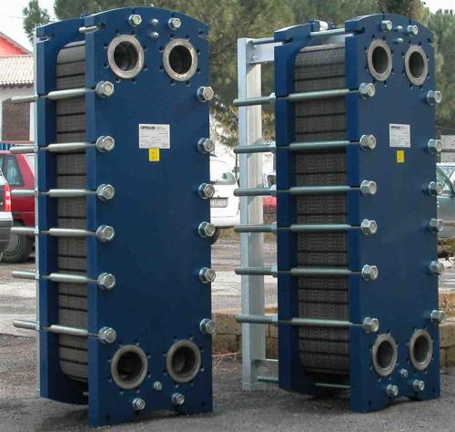 板式换热器的结构构造基本上都是大同小异